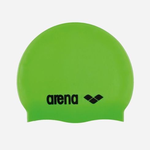 Arena Silikonkappe Junior Classic acid lime/black