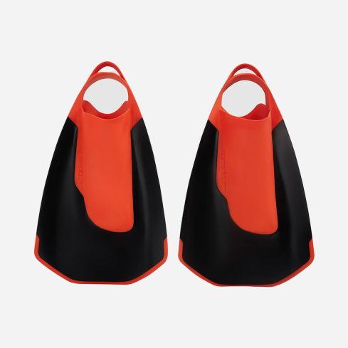 Speedo Fastskin Kickfin black/siren red