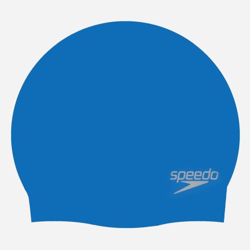 Speedo Silikonkappe neon blau geformt