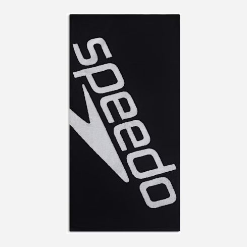 Speedo Logo Tuch black/white 70cm x 140cm