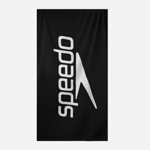 Speedo Logo Tuch black/white 75cm x 145 cm