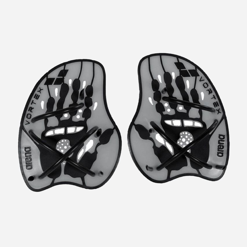Arena Hand Paddle Vortex Evolution silver/black